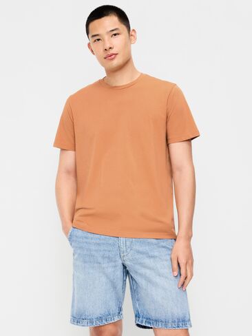 Old Navy Crew-Neck T-Shirt - Ground Coriander in Kuwait