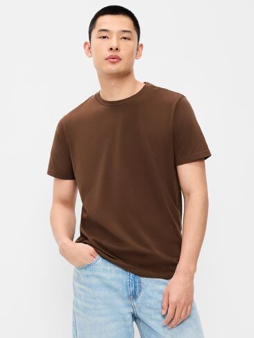 Old Navy Crew-Neck T-Shirt - Dark Walnut in Kuwait
