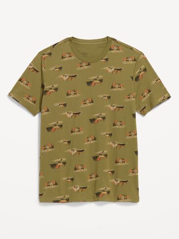 Old Navy Crew-Neck T-Shirt - Scenic Print in Kuwait