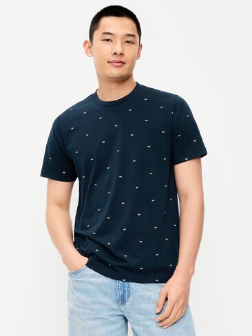 Old Navy Crew-Neck T-Shirt - Brown Bear in Kuwait