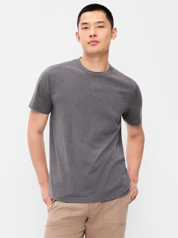 Old Navy Crew-Neck T-Shirt - Dark Sea Blue Heather in Kuwait