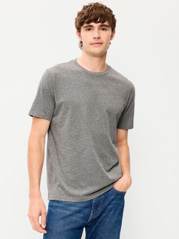Old Navy Crew-Neck T-Shirt - Light Enzyme With Blast in Kuwait