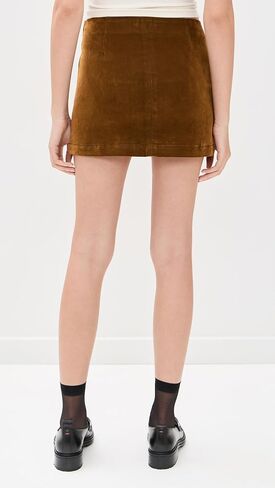 Joe's Jeans Women's The Flocked Velvet Mini Skirt in Saudi Arabia