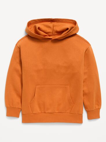 Old Navy Favorite Fleece Oversized Pullover Hoodie for Boys - Gingerade in Kuwait