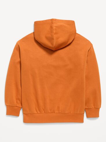 Old Navy Favorite Fleece Oversized Pullover Hoodie for Boys - Gingerade in Kuwait