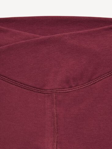 Old Navy High-Waisted PowerChill Crossover Flared Leggings for Girls - Red Lacquer in Saudi Arabia