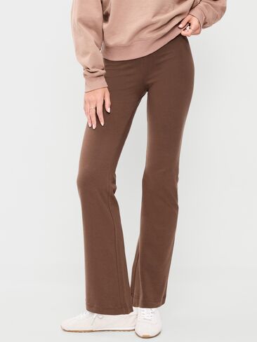 Old Navy High-Waisted Fashion Flare Leggings - Peppercorn in Kuwait