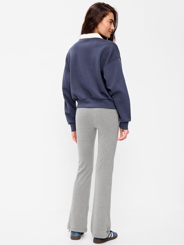 Old Navy High-Waisted Fashion Flare Leggings - Classic Gray in Kuwait