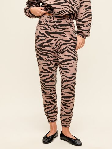 Old Navy High-Waisted Bounce Fleece Jogger Sweatpants - Animal Print in Kuwait
