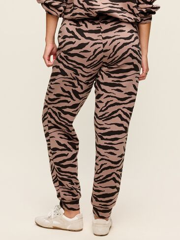Old Navy High-Waisted Bounce Fleece Jogger Sweatpants - Animal Print in Kuwait