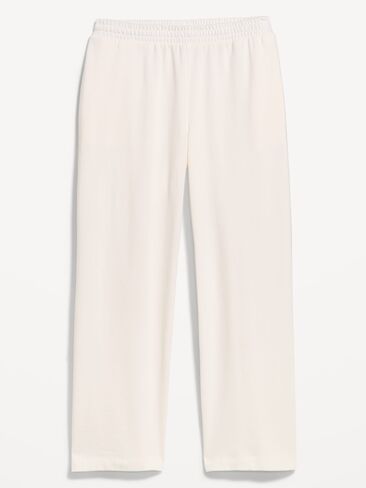 Old Navy High-Waisted SoComfy Wide-Leg Sweatpants - Sea Salt in Kuwait