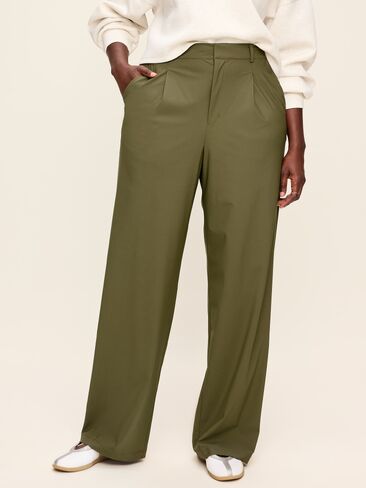 Old Navy High-Waisted SleekTech Trouser Pants - Hearthwood in Kuwait