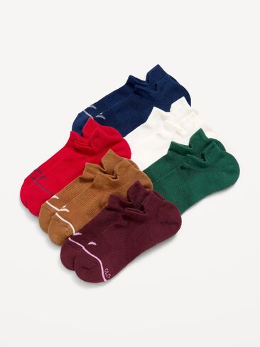 Old Navy Athletic Ankle Socks  6-Pack - Solid Pack in Kuwait