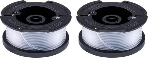 Black+Decker Trimmer Line Replacement Spool, Autofeed 30 ft, 0.065-Inch, 2-Pack (AF-100-2) in Kuwait