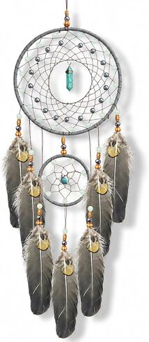 Dream Catchers for Adults Kids Handmade Dreamcatcher Hanging for Boy Girl Bedroom Wall Dector Glow in Dark Gift in Saudi Arabia