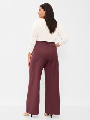 Old Navy High-Waisted Pixie Super Wide-Leg Pants - Raisin Arizona in Kuwait