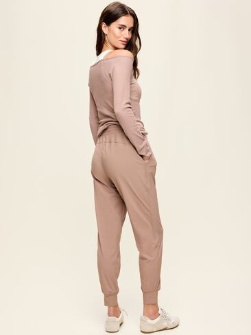 Old Navy High-Waisted SleekTech Joggers - Mocha in Kuwait