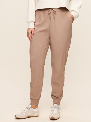 Old Navy High-Waisted SleekTech Joggers - Mocha in Kuwait