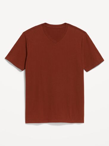 Old Navy V-Neck T-Shirt - Russet Brown in Kuwait