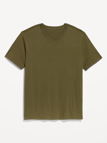 Old Navy V-Neck T-Shirt - Jurassic Green in Kuwait