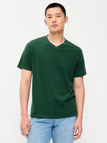 Old Navy V-Neck T-Shirt - Field Of Greens in Kuwait