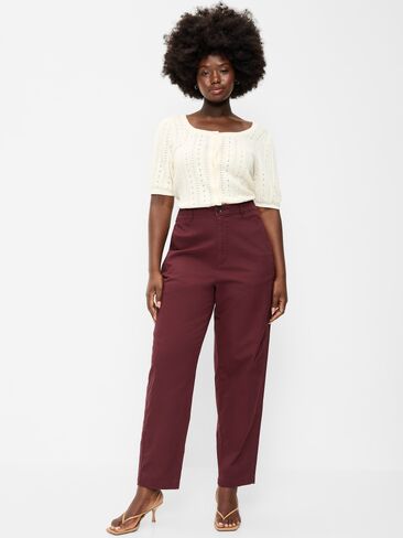 Old Navy High-Waisted OGC Chino Tapered Straight Pants - Grand Canyon in Kuwait