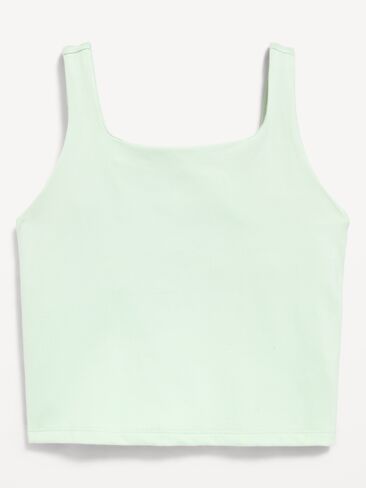 Old Navy StudioSmooth Longline Sports Bra for Girls - Soft Aloe in Kuwait