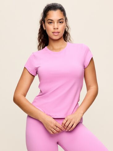 Old Navy StudioSmooth Short-Sleeve Base Layer Top - Orchid in Kuwait
