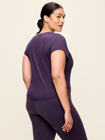 Old Navy StudioSmooth Short-Sleeve Base Layer Top - Nebula in Kuwait