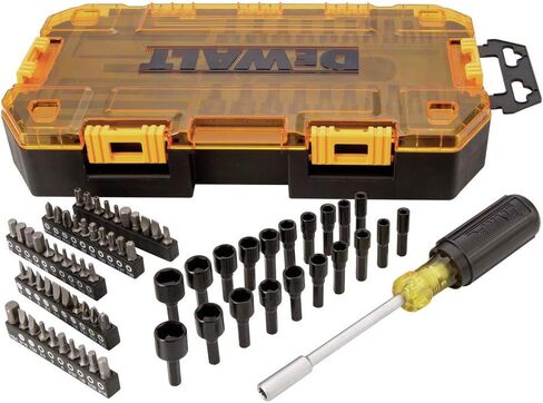 DEWALT Screwdriver Bit Set with Nut Drivers, 71-Piece (DWMT73808) in Saudi Arabia