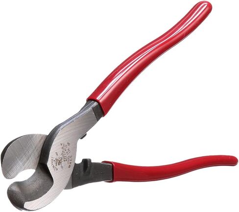 Klein Tools 63050 Cable Cutter, Heavy Duty Cutter for Aluminum, Copper, and Communications Cable,Red in Kuwait