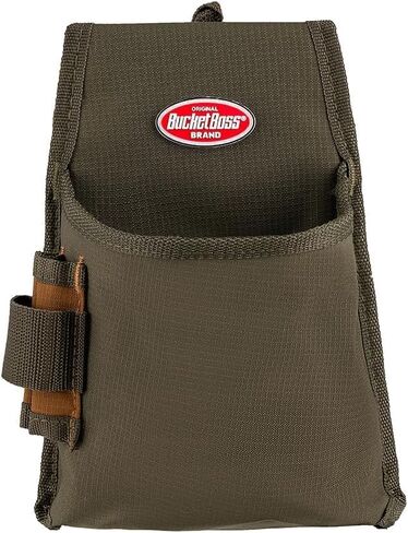 Bucket Boss Fastener Tool Pouch with FlapFit in Brown, 54160, Green in Kuwait
