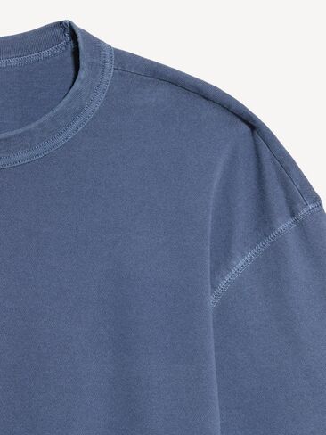 Old Navy Garment-Dyed Heavyweight Cropped T-Shirt - Night Life in Kuwait