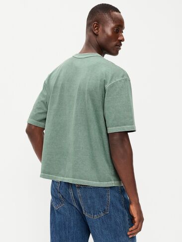 Old Navy Garment-Dyed Heavyweight Cropped T-Shirt - Lakeshore in Kuwait