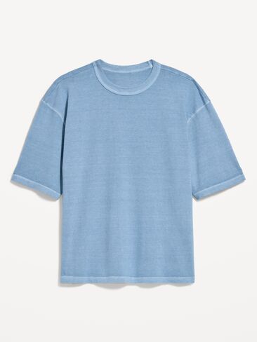 Old Navy Garment-Dyed Heavyweight Cropped T-Shirt - Tomales Bay in Kuwait