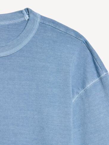 Old Navy Garment-Dyed Heavyweight Cropped T-Shirt - Tomales Bay in Kuwait