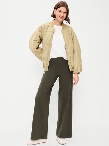 Old Navy High-Waisted Fashion Wide-Leg Leggings - Forest Tapestry in Kuwait