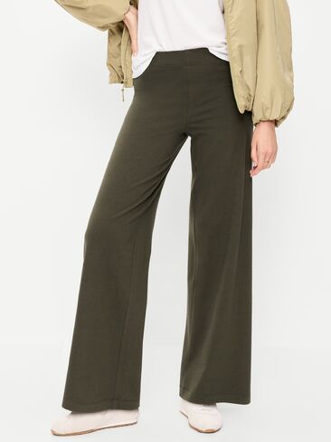 Old Navy High-Waisted Fashion Wide-Leg Leggings - Forest Tapestry in Kuwait