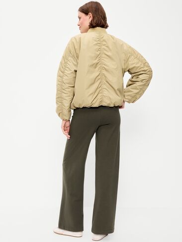 Old Navy High-Waisted Fashion Wide-Leg Leggings - Forest Tapestry in Kuwait