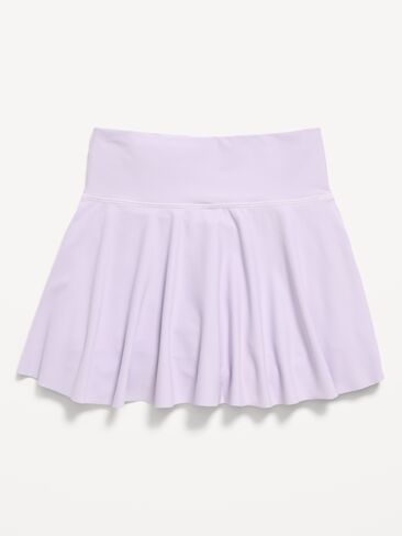 Old Navy High-Waisted PowerSoft Skort for Girls - Dusky Lavender in Kuwait