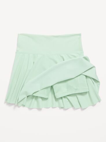 Old Navy High-Waisted PowerSoft Skort for Girls - Soft Aloe in Kuwait