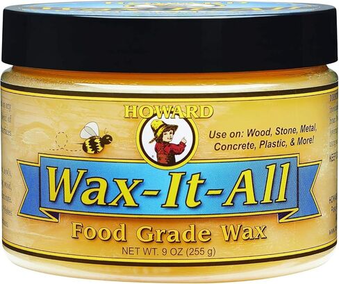 Howard Products WAX009 Food-Grade Wax, 9 Ounce (Pack of 1), Cream in Saudi Arabia