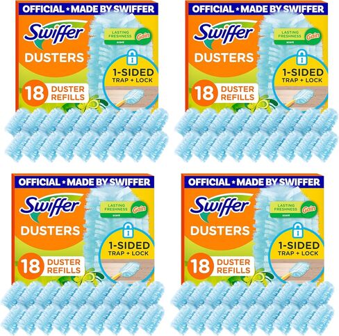 Swiffer 180 Dusters, Ceiling Fan Duster, Multi Surface Refills with Gain Scent, 18 Count in Saudi Arabia