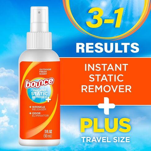 Bounce Rapid Touch-Up 3-In-1 Wrinkle Release Spray 3 oz in Kuwait