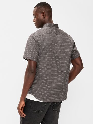 Old Navy Classic Fit Everyday Shirt - Gray Dot in Kuwait