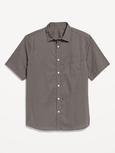 Old Navy Classic Fit Everyday Shirt - Gray Dot in Kuwait