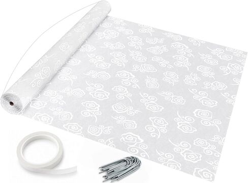 FrenzyBird Wedding Aisle Runner مقاس 50 × 3 أقدام نمط كلمات ذهبية رقيقة جميلة لحفل الزفاف داخليًا وخارجيًا in Kuwait