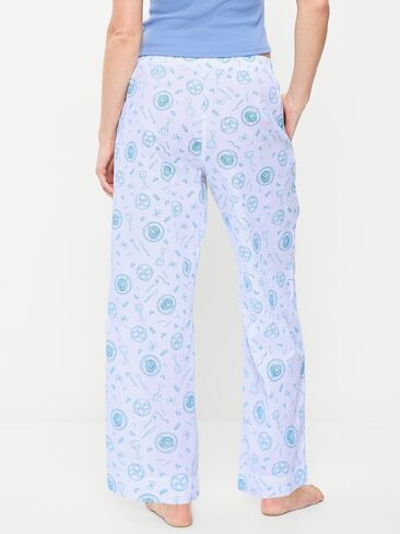 Old Navy High-Waisted Poplin Pajama Pant - Food White in Kuwait