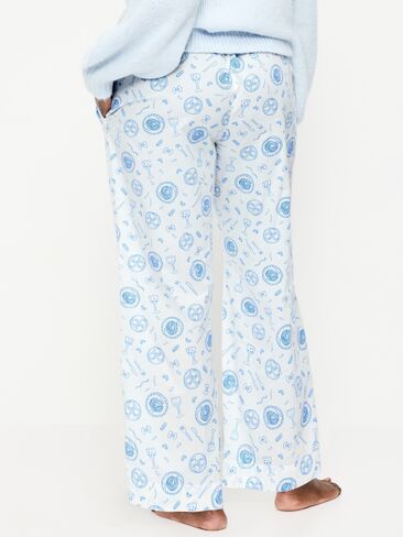 Old Navy High-Waisted Poplin Pajama Pant - Food White in Kuwait