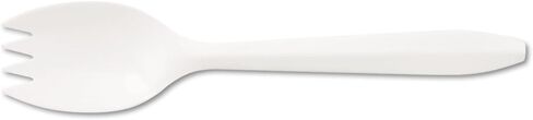 Boardwalk BWKSPORK Mediumweight Polypropylene Sporks - White (1000/Carton) in Saudi Arabia